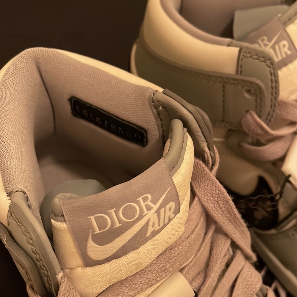 DIOR Nike NEW air Jordan 1 high - Picture 10 of 14